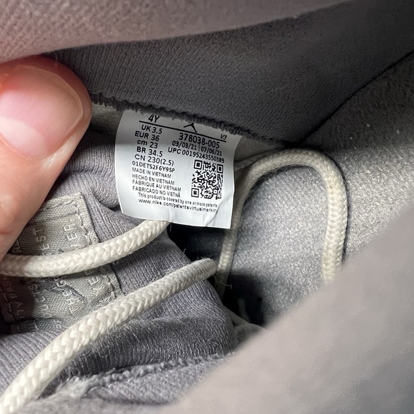 Nike Air Jordan Retro 11 Cool Grey Size 4Y GS Boys Girls Basketball Shoes Youth - Picture 9 of 9